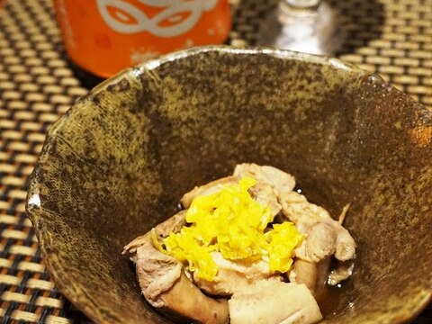 日本酒がご飯が進む、鮭の白子の生姜煮